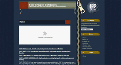 Desktop Screenshot of fairytextiles.com